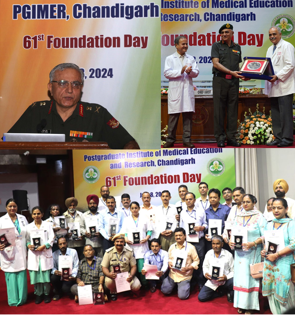 Commemorating a historic milestone, PGIMER celebrates 61stFoundationDay